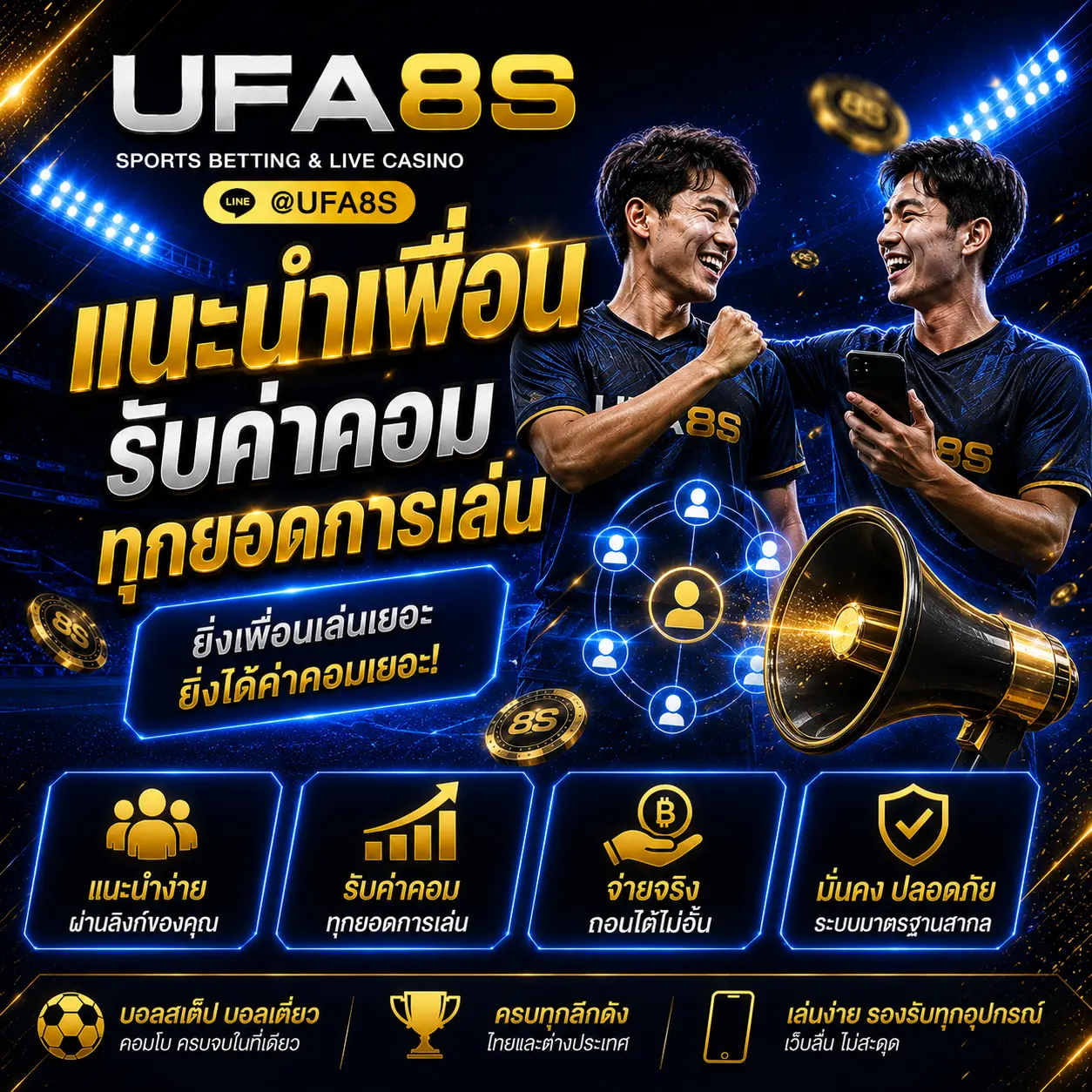 โปรโมชั่นแนะนำเพื่อน