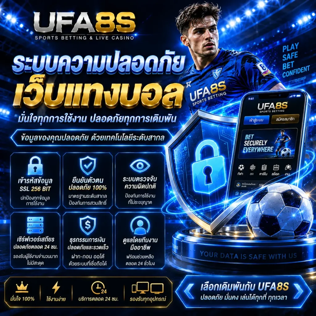 ระบบความปลอดภัยเว็บแทงบอล